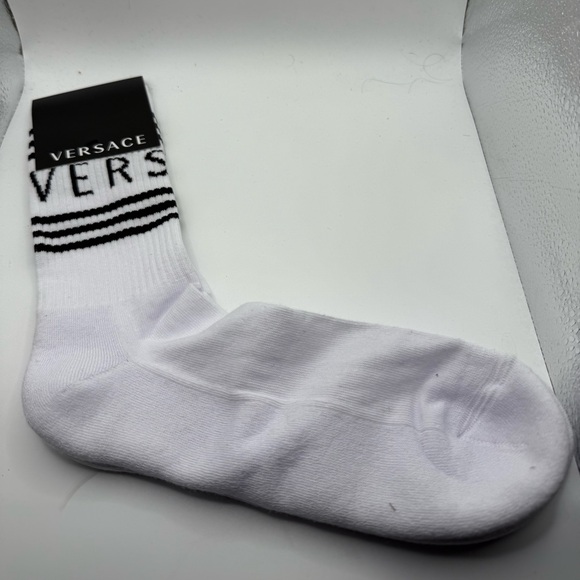 BNWT Versace Logo Socks